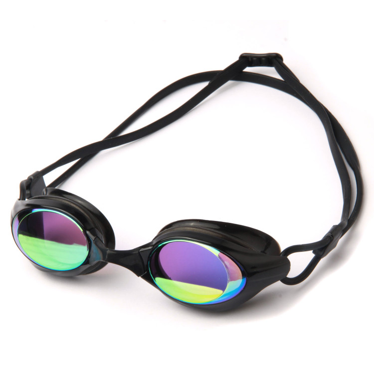 Poqswim  Model 8300 Competition Swim Goggles Purple Adult 