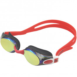 Poqswim Waterproof Anti Fog Uv Adults Professional Colored Lenses Diving Swimming Glasses Eyewear Swim Goggles